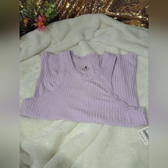 NWT Free People Blissed Out Ribbed Tank - Picture 11 of 13
